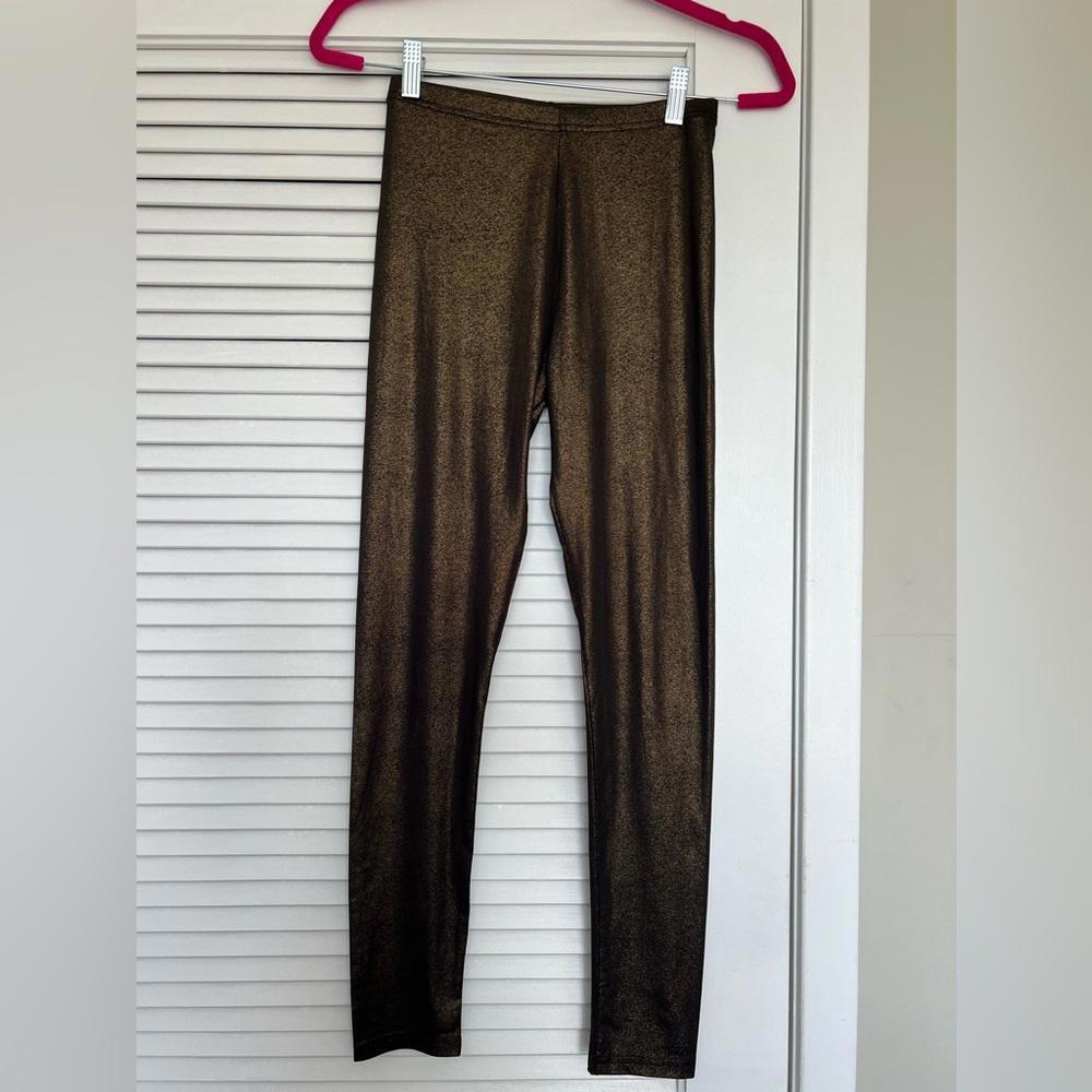 H&M metallic leggings
